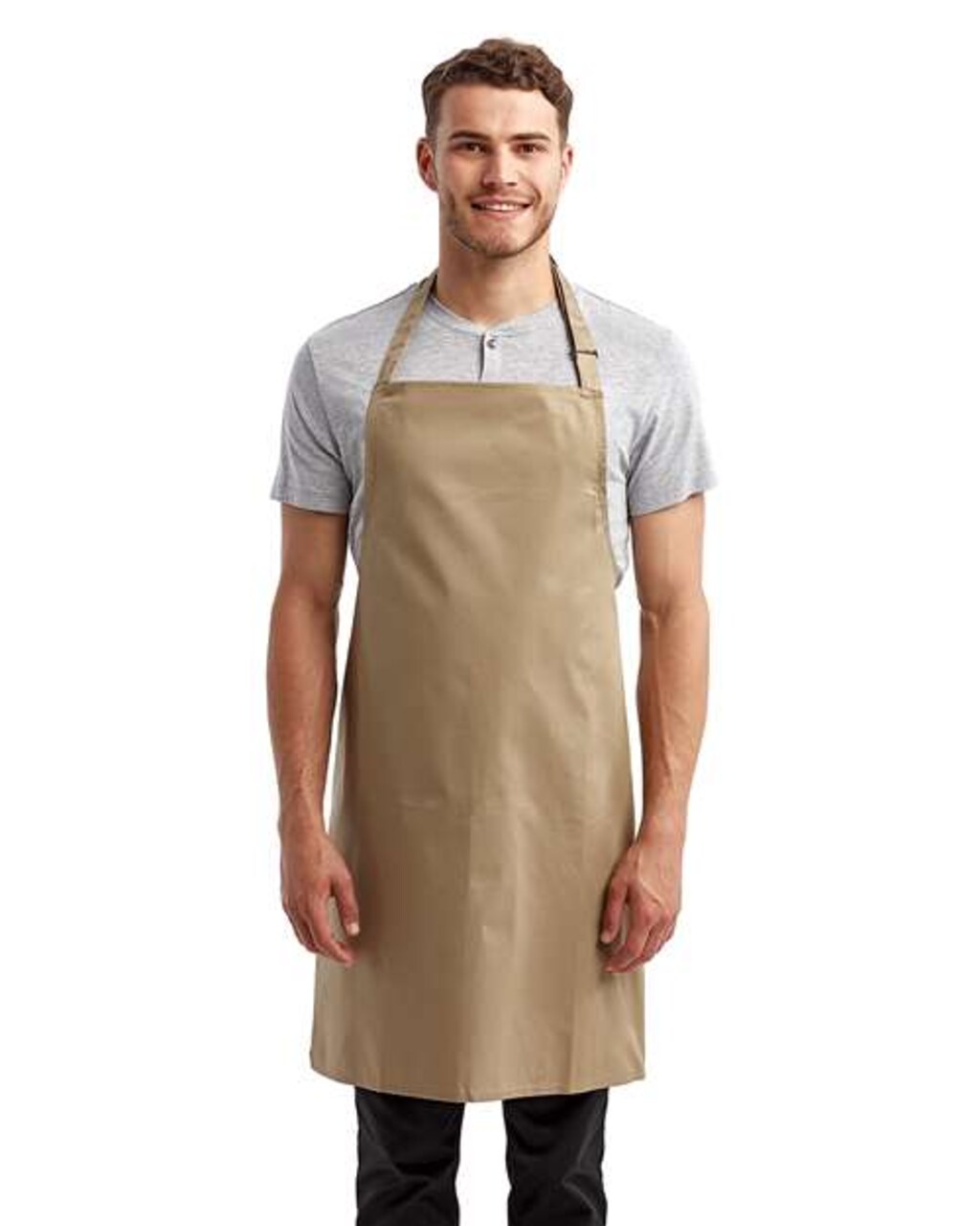 Artisan Collection by Reprime® Recycled Bib Apron Adjustable Neck Strap Durable Eco Friendly